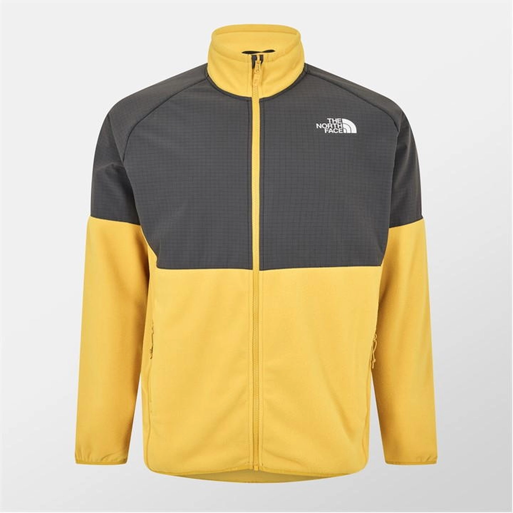 The North Face Glacier Heavyweight Full-Zip Fleece Mens - Yellow